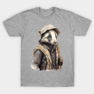 Badger Victorian Style T-Shirt